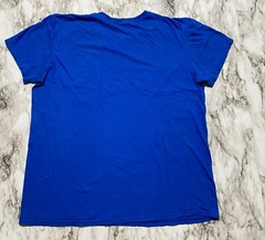 Anvil Lightweight Mens T-Shirt Sz Chest 21.5″ x Length 26.5″ Blue Short Sleeve