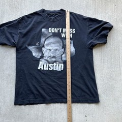 Vintage Stone Cold Steve Austin Tee 90s WWE Wrestling Large