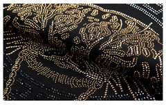 Men Fashion Trend Leopard Diamond Rhinestone Streetwear Summer Luxury T-Shirt