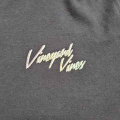 Vineyard Vines Shirt Men XS Black Long Sleeve Skiing Retro Neon Graphic Logo