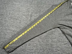 Marine Layer Henley Shirt Mens Medium Grey Stretch Long Sleeve Casual Pullover