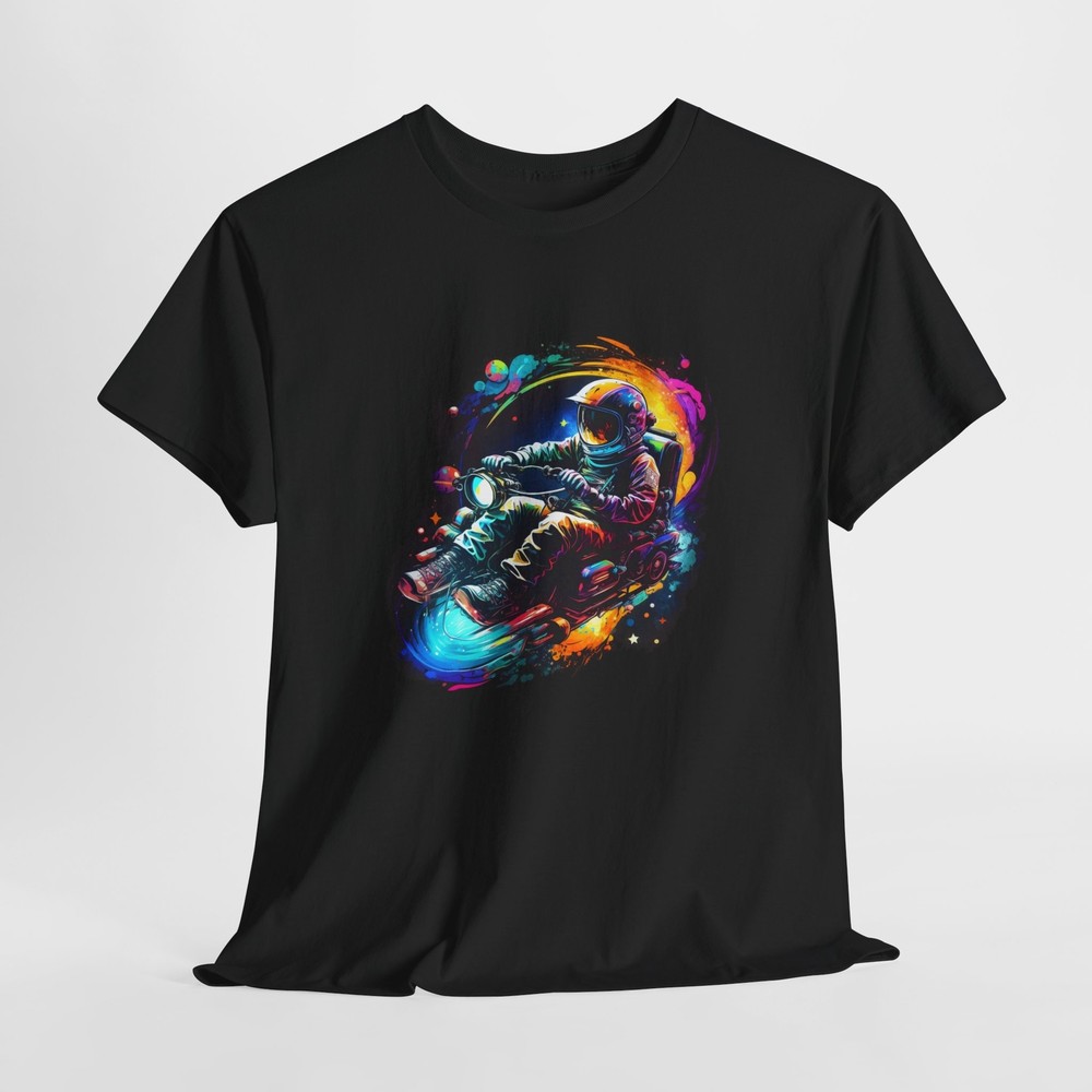 Space Exploration T-Shirt | Astronaut & Galactic Journey Tee