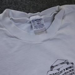 Four Seasons Hotel Singapore T Shirt Est~M VTG SINGLE STITCH Architecture Tee