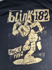 Blink-182 Since 1992 Men’s M Black Double-Sided Graphic Cotton Knit T-Shirt