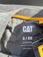 NEW Caterpillar Men’s CAT Logo Graphic Relaxed Fit T-Shirt Size S