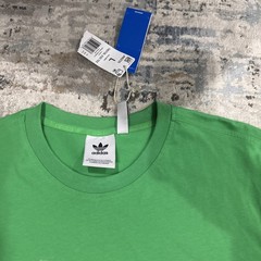 NWT Men’s Adidas Trefoil Essentials Tee Size Large Energy Green Original