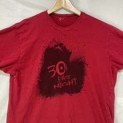 30 Days Of Night Shirt Mens Large Horror Movie Promo Tee Streetwear Adult 2007