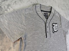 Brooklyn Xpress Premium T-Shirt Mens XXL 2XL Embroidered Logo 3 Button New York