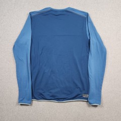 RAB Shirt Small Blue Orange Set of 2 Dihedral Crew Thermal Base Layer Hiking