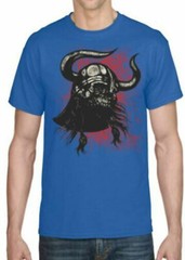 Adult DryBlend® T-Shirt – (WARRIOR SKULL – GOTHIC CELTIC)