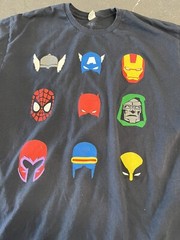 We Love Fine Marvel Avengers Spider-man Doom T Shirt Mens Sz Xl