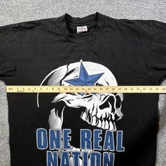 Pro 5 Super Heavy T-Shirt Men 2XL Black One Real Nation Graphic Streetwear Skate