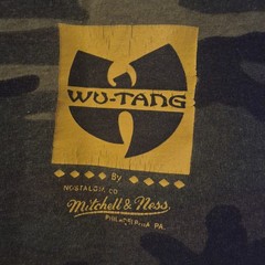 Rare Wu-Tang Mitchell & Ness 36 Chambers Camo T Shirt Men’s Sz XL