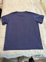 akawooko 2XL indigo short sleeve microfiber tag less tee