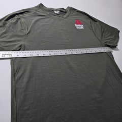 Reebok Crossfit Games 2020 T-Shirt Mens Olive Green Graphic Fittest On Earth