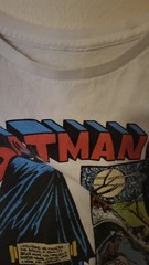 Batman Vtg Comic Book T Shirt Small S Sleeve on White Single stitch No Label 27