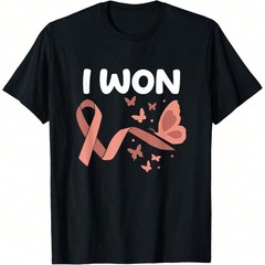 100% cotton I Win Endometrial Cancer Awareness Graphic Tee