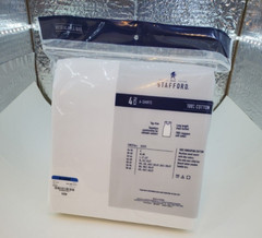 Stafford Super Soft 100% Cotton A-Shirts Ribbed Tank Top 4 Pack XLarge