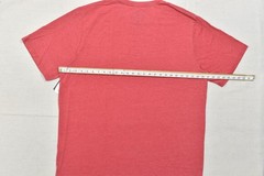 Lucky Brand Men’s Jeep Red Short Sleeve Polyester Crew Neck Size 2XLT NEW