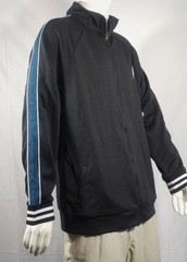New AMP Young Men Jacket Color Black-Modern Style XXL Sports Jacket zipper front