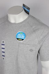 Dickies Men’s Temp iQ Performance Cooling Pocket T Shirt HeatherGray