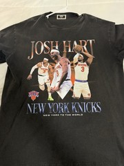 Kith Knicks Josh Hart Vintage Kith Tee Shirt Size Large
