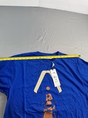 Headgear Classics Men’s AALIYAH T-Shirt Blue Size Medium Graphic Print Tee NEW
