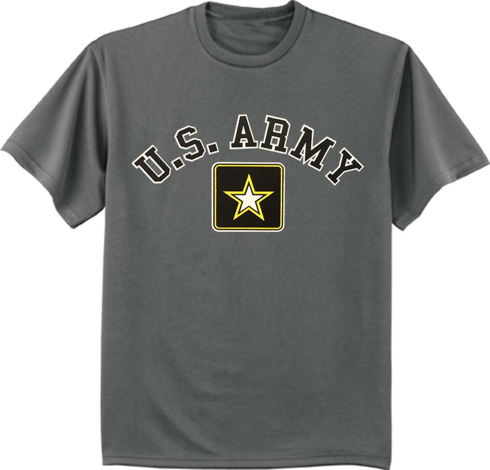 US Army T-shirt Mens Gifts Graphic Tees Clothing Apparel Gear Accessories