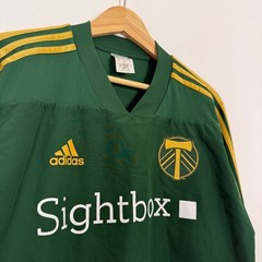 Adidas Portland Timbers MLS Soccer Long Sleeve Sports Jersey Medium Green