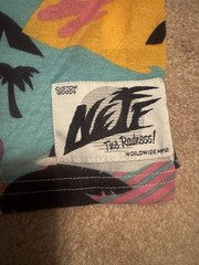 Neff Palm Tree Graphic Tank Top Large Retro BeachStreetwear