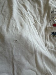 Vintage 1999 Warner Bros Marvin the Martian Embroidered Pocket T-Shirt