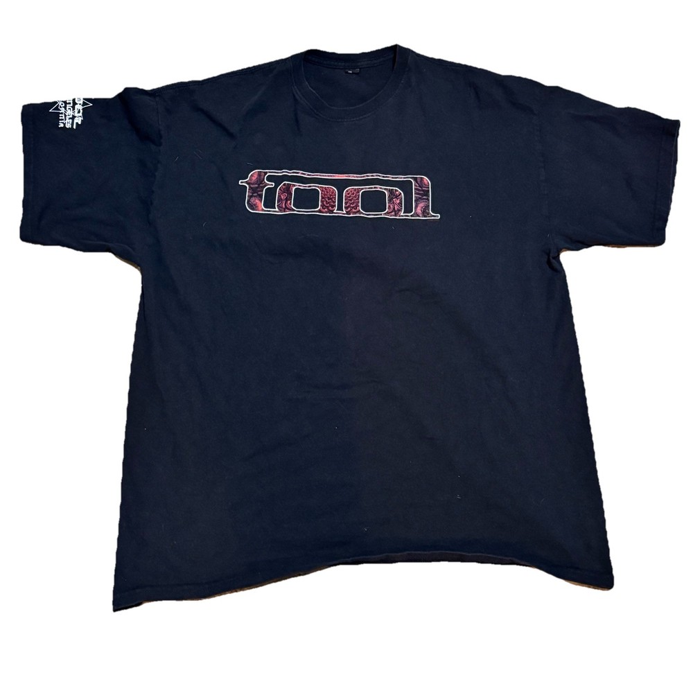 Vintage Tool Band T-Shirt 10,000 Days Album LA Metal Size 24×29 Y2K 2007