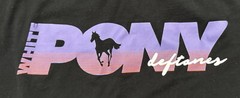 Deftones White Pony Band Shirt Mens Size 2XL XXL Black Short Sleeve Purple/Pink