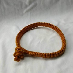 NEW Buddhist alms bowl strap, braided rope style, centipede pattern, length 30cm
