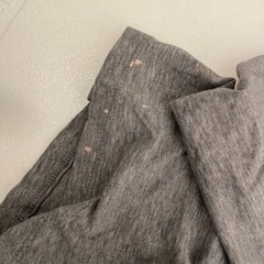 Apt 9 Shirt Men’s Large Gray V-Neck Short Sleeve Solid Basic Premier Flex Top