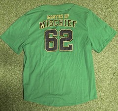 Marvel Loki Rare Master Of Mischief Double Baseball Jersey Size Large -RARE
