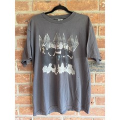 Vintage Def Leppard Tour T Shirt UK Dates Band Tee Y2K Alstyle Grunge Large