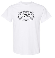 I Speak Music Tee – Choose Your Size & Color!