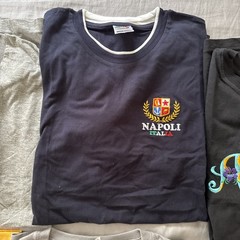 Lot Of 8 T-Shirts Vacation Destination Caribbean Embroidered Comfy SZ Large Bulk