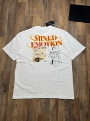 Mixed emotions tee shirt Black/White Size XL