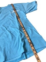 Reel Legends T Shirt Mens Medium Blue Fishing Boating USA Flag Outdoors Novelty