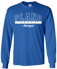 Plano Texas State T-Shirt Long Sleeve Graphic Tees Unisex Apparel