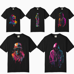 Make Money, Angel Graphic Tee, Comfort Colors T Shirt, Unisex Streetwear Tee
