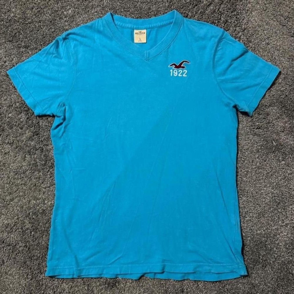 Hollister-co Men’s Blue T-shirt