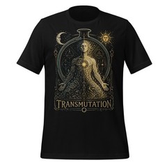 Alchemical Transmutation Shirt Hermetic Occult Esoteric Alchemy Art Tee XS-5XL