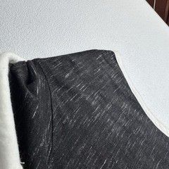Modern Culture Sleeveless Shirt Mens XL Black White Hooded with Drawstring