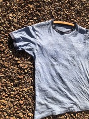 Vintage 1982 Cowboy Western Paper Thin T Shirt Size Medium Ringer Burnout 80s
