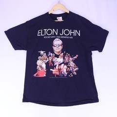 Elton John Rocket Man Definitive Hits 2011 Tour T-Shirt XL