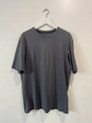 Uniqlo x Jil Sander +J Supima® Cotton Relaxed Fit T-Shirt Dark Grey Size Small
