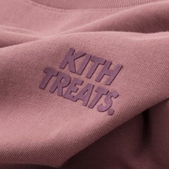 Unisex American Street KITH Macaron Ice Cream Print Cotton Crewneck Tee